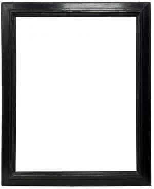 Cadre en bois mouluré noirci — 97 x 76,1 cm — Réf. PC0556M2