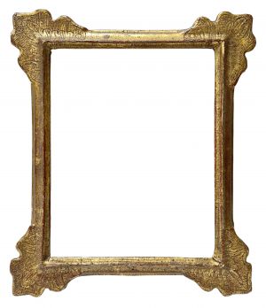 Cadre espagnol à coins décrochés XVIIIe — 21,2 x 16,7 cm — Réf. PC0360M2