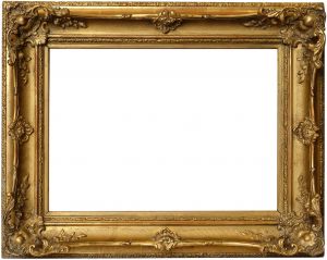 Louis XV style frame - 36.1 x 26.5 cm - REF-1217