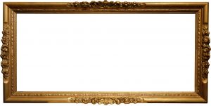 Cadre style Louis XIV -106 x 52- REF1122 B