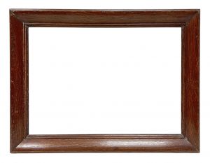 Cadre en chêne teinté XIXe — 31 x 43,5 cm — Réf. PC0387M2 (Paire PC0386M2)