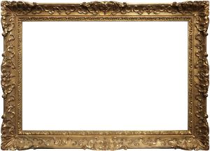 Louis XIV Style Frame - 95.5 x 61.4 - REF-1083