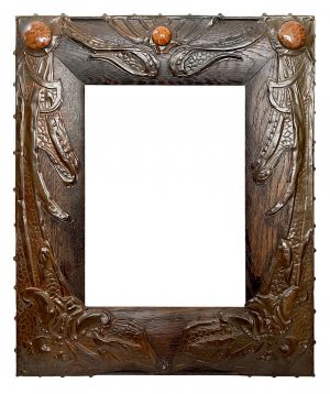 Cadre art nouveau — 23,9 x 17,9 cm — Réf.PC0319M2