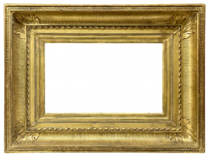 Cadre dit 'à canaux' — 29,2 x 47,2 cm — Ref. 3036