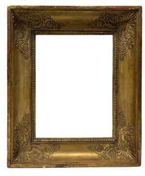 Cadre d'époque Empire — 25,3 x 19,5 cm — Réf. 2723
