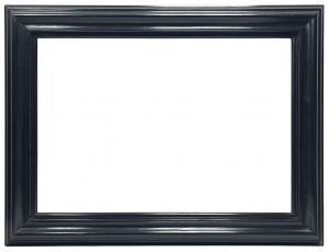 Cadre en bois noirci — 51 x 74 cm — Ref. 2641