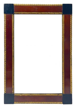 Cadre XIXe à coins carrés — 44,8 x 27,4 cm — Ref. PC0060M1