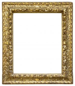 Cadre à profil renversé espagnol XVIIe — 62,8 x 50,9 cm — Réf. PC0357M2