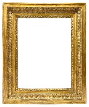 Cadre XIXe à frise de feuille d'eau — 49,3 x 37,5 cm — Réf. PC0183M1