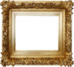 Napoleon III style frame - REF 819