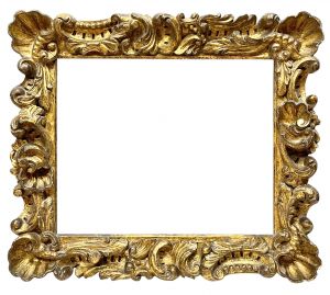 Cadre espagnol d'époque XVIIIe — 40,3 x 49,3 cm — Ref. PC0295M2