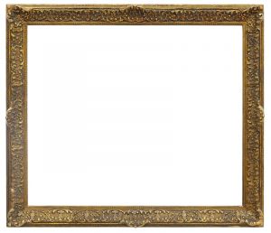 Cadre  de style Louis XIV - 69,9x82 - REF-434