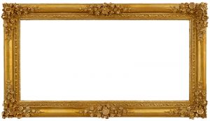 Louis XIV Style Frame - x - REF-299