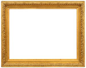 19th century style frame - 86,5x64,6 - REF-316